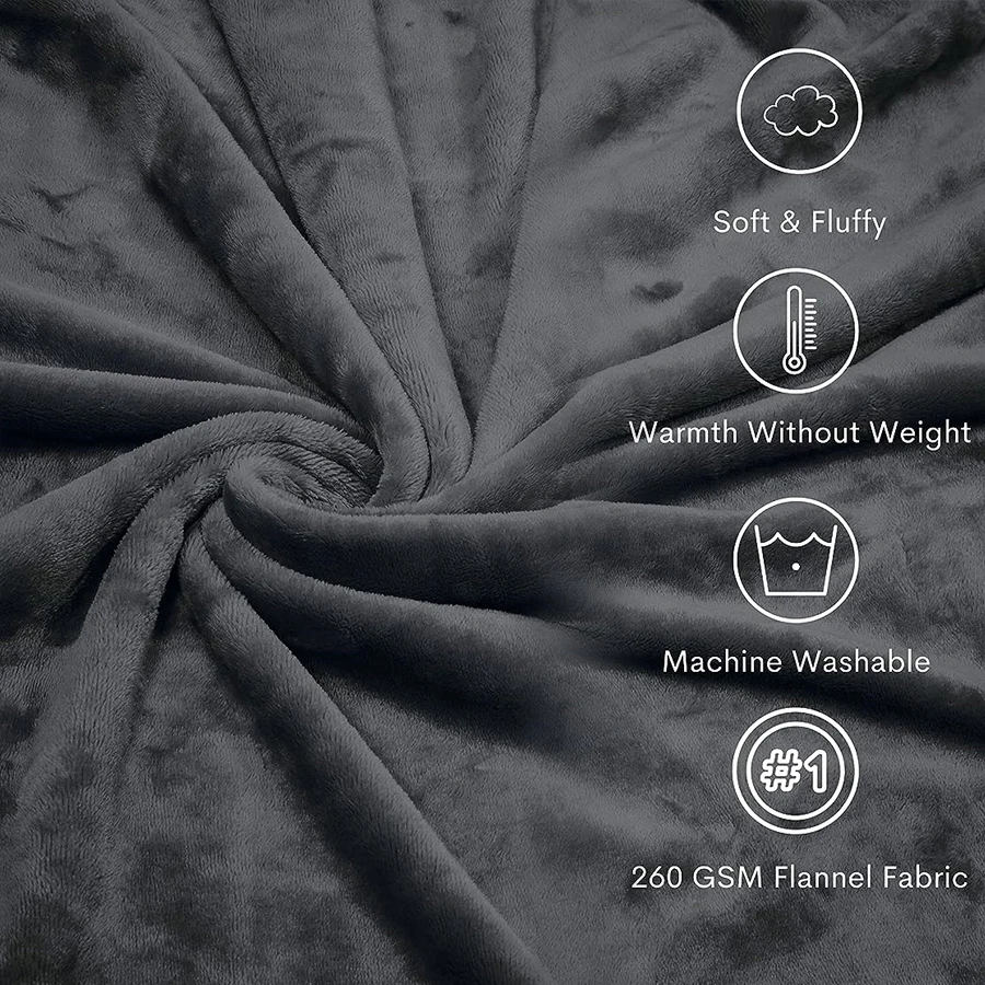 Portable Travel Blanket  Soft 2-In-1 Aviation Multifunctional Blanket, Suitable For Travel Pillows In Camping And Other Places 3
