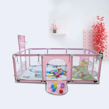 IMBABY Playpen For Children Baby Indoor Game Dry Ocean Ball Pit Pool Easy To Install Kids Fence Tent 0-6 Years Old Birthday Gift 1