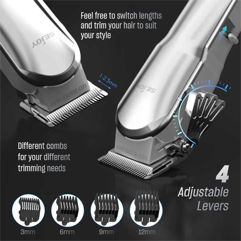 SEJOY Electric Hair Trimmer for men Professional Hair Clipper Man Hair cutting machine 3