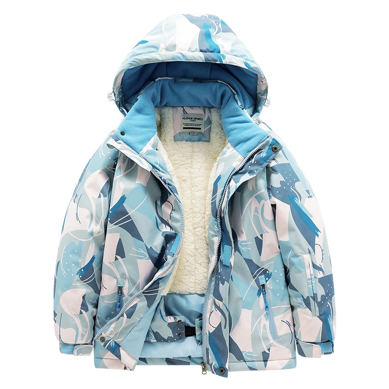 Children Ski Suit Men Women Large Medium Small Children Baby Thick Waterproof Warm Snow Equipment