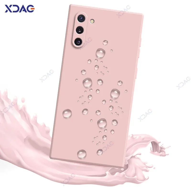 Luxury Fashion Cute Soft Square Liquid Silicone Bags Case Cover