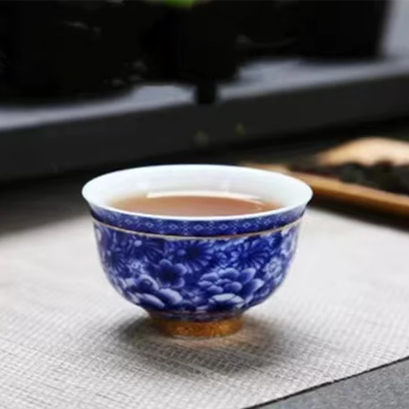 Chinese Porcelain Tea Cup For Kung Fu Oolong Tieguanyin Puer White Tea
