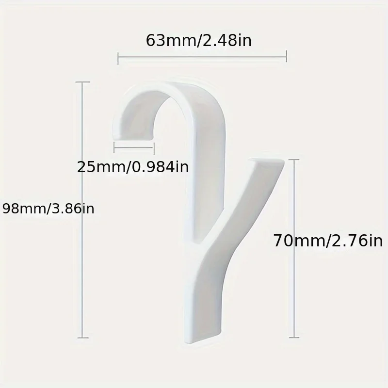 4pcs, Heating Pipe Towel Clothes Hanger Hook, Bathroom Hanger Hook, Wardrobe Storage Hook, Kitchen Appliances Storage Hook