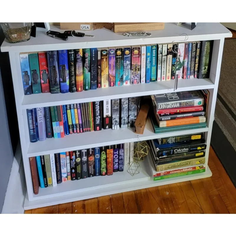 Sawdust City Solid Wood Small Bookcase (Solid Sage) 4