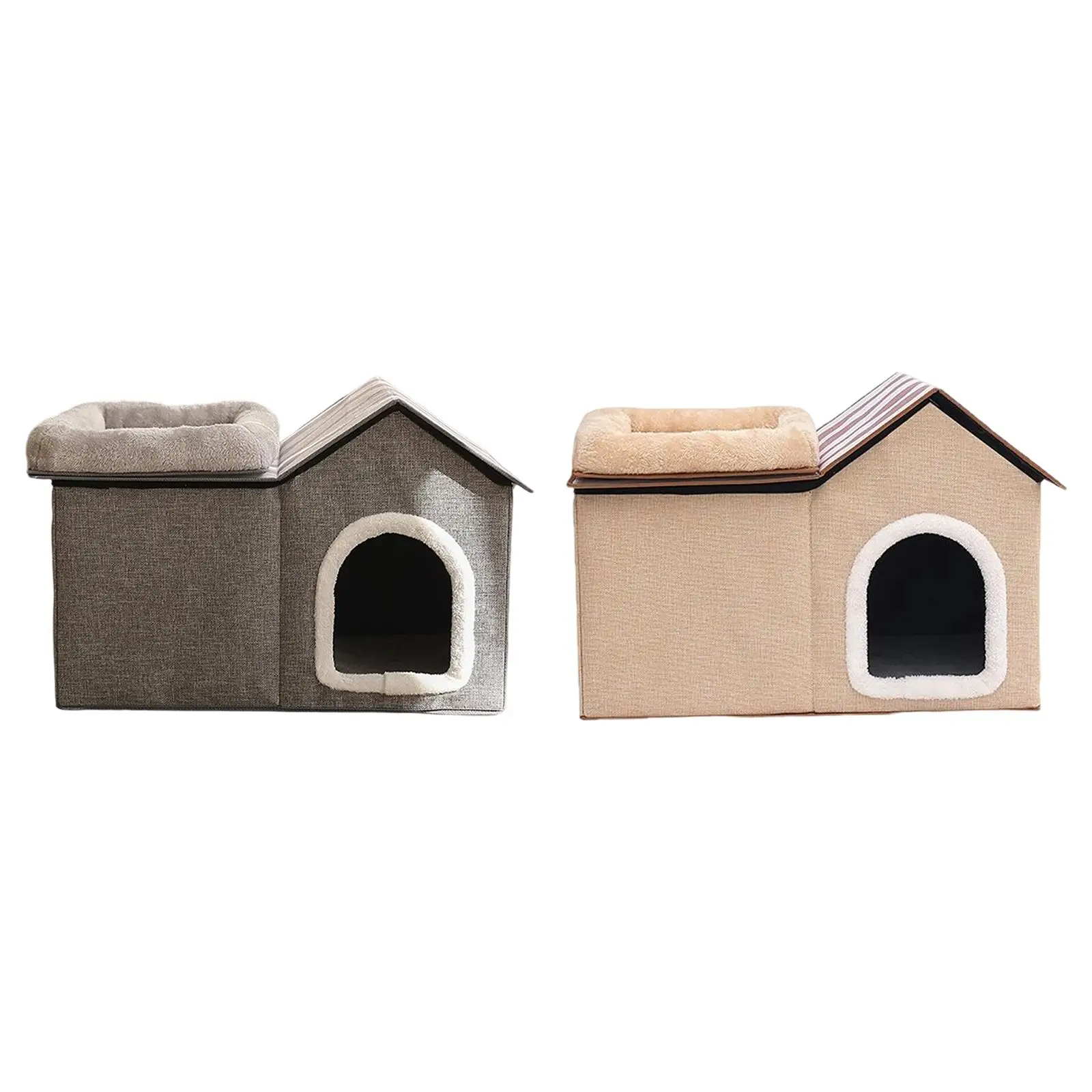 Cat House for Indoor Cats Multifunctional Comfortable Cat Bed for Small Cat