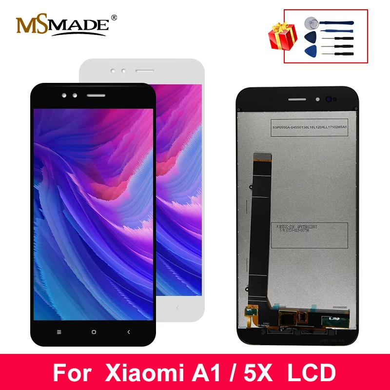10 сенсорный ЖК-дисплей для Xiaomi Mi A1 сенсорная панель запасная часть 5X