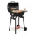 Barrel Charcoal Grill with Side Table and Wheels for Outdoor Cooking in Garden Patio Backyard and Party Use Durable Smoker Gril 1