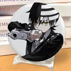 Soul Eater Decorative Tinplate Pin - Custom Metal Brooch for Bags, Hats, and Lapels (Z12)