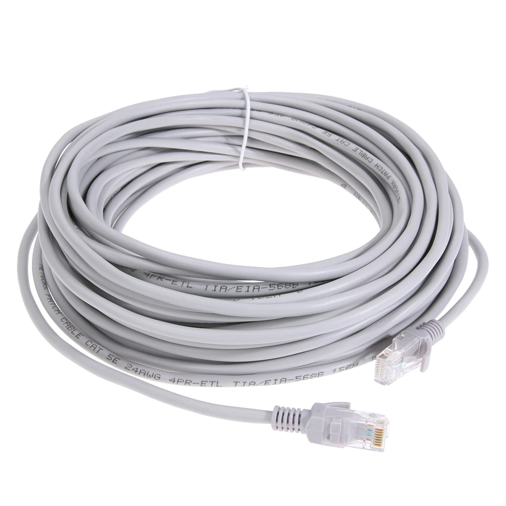 High-Speed 100ft Ethernet Network Cable with RJ-45 Connector