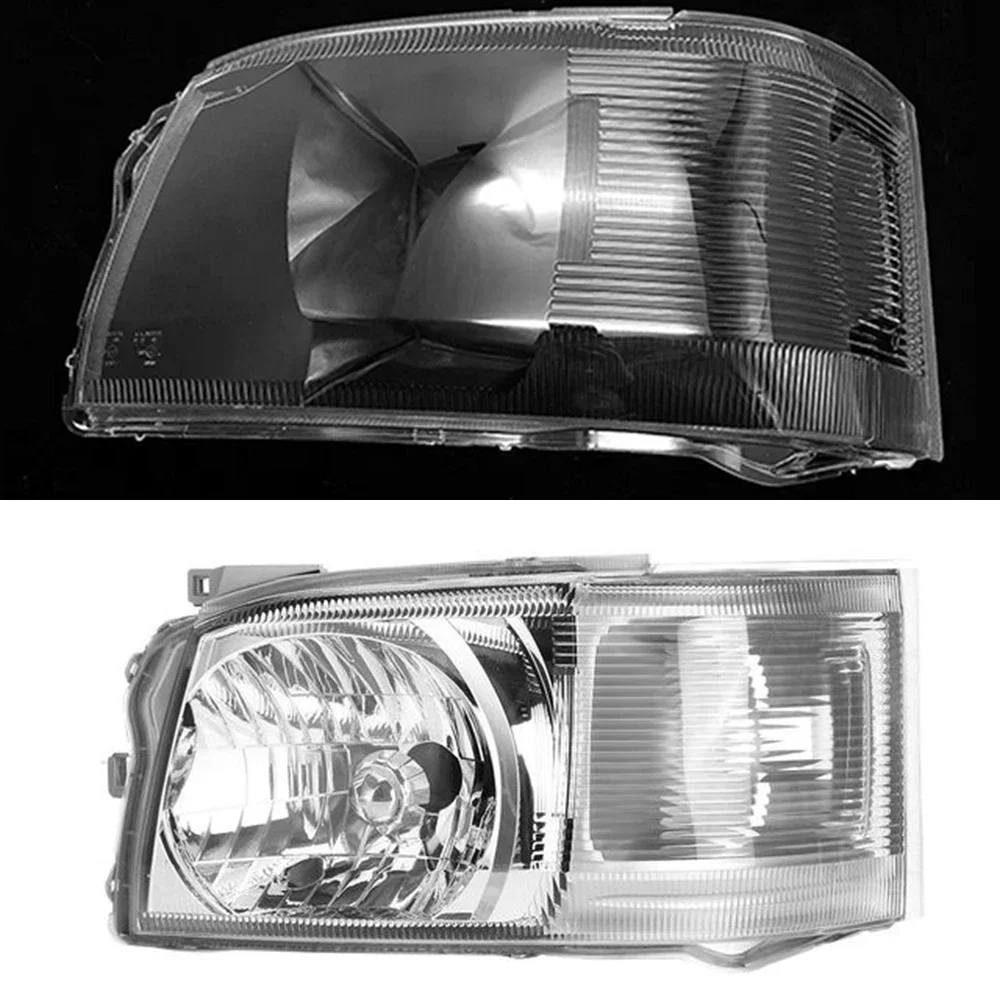 

For Toyota Hiace 2005-2009 Front Headlight Cover Transparent Shade Lampshade Headlamp Shell Lens Plexiglass