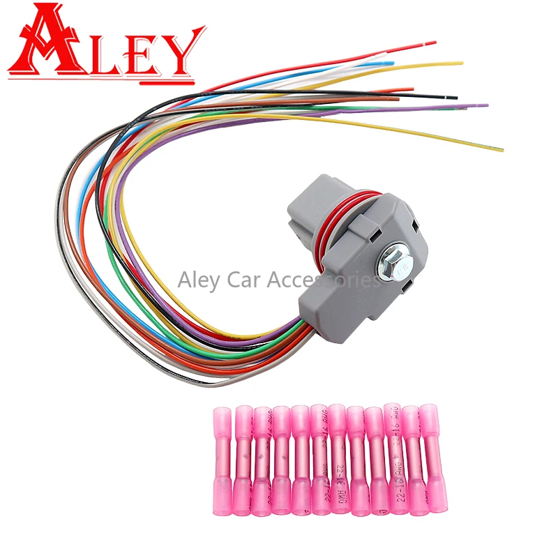 

5R55N 5R55S 5R55W Transmission Wire Harness Pigtail Repair Kit For Shift Solenoid 46445AK A46445A 350-0165 16445GK For Ford