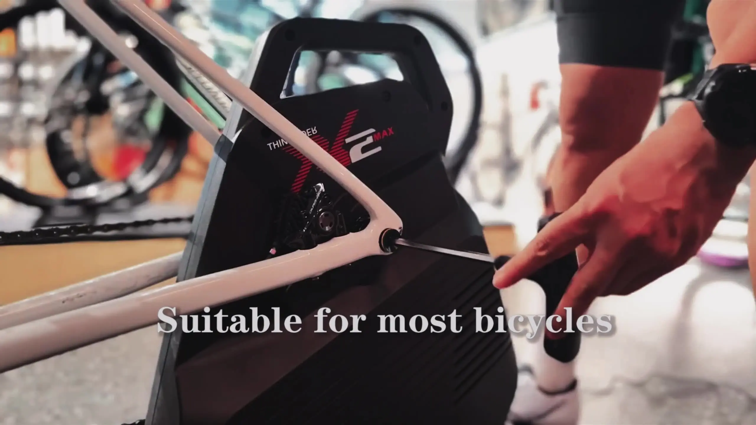 Thinkrider X2Max Smart Bike Trainer Built-in Power Meter Indoor