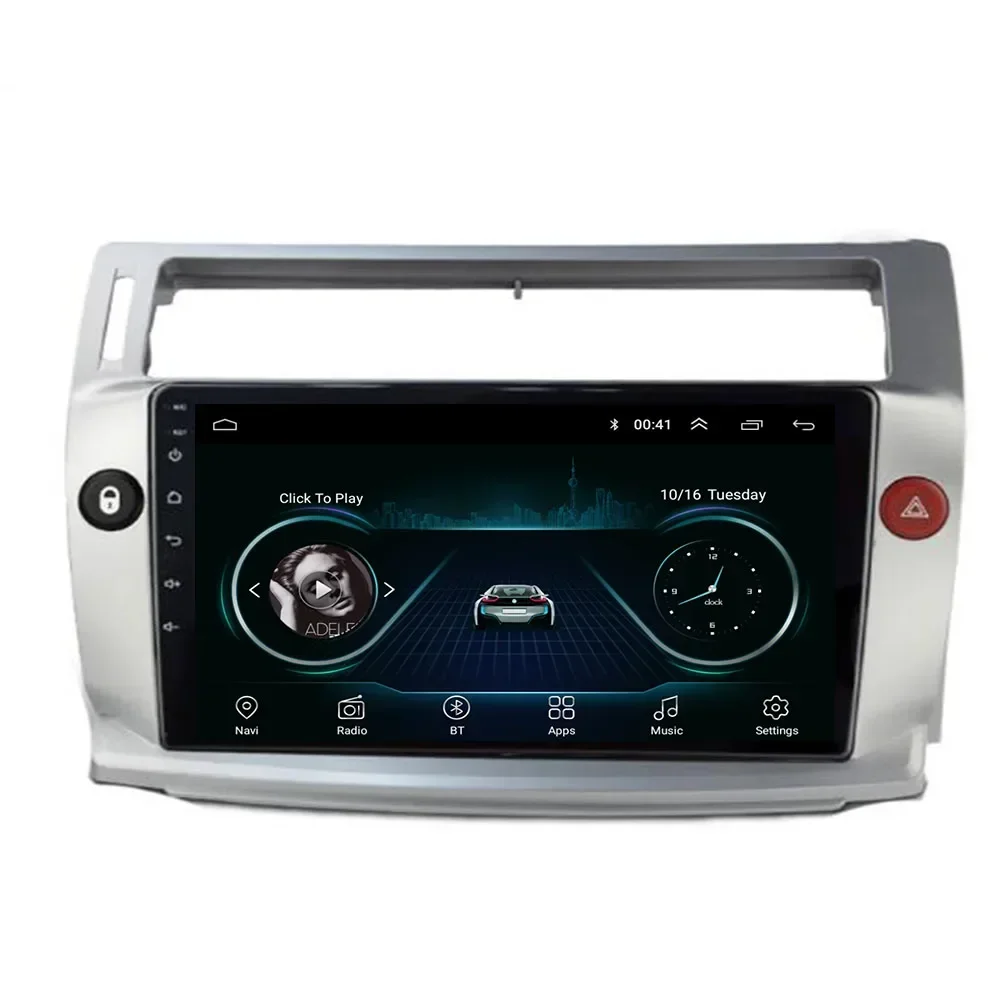 

Car Radio GPS Android 13 Multimedia Video Player Auto Stereo Audio For Citroen C4 C-Triomphe C-Quatre 2004-2009 Carplay Camera