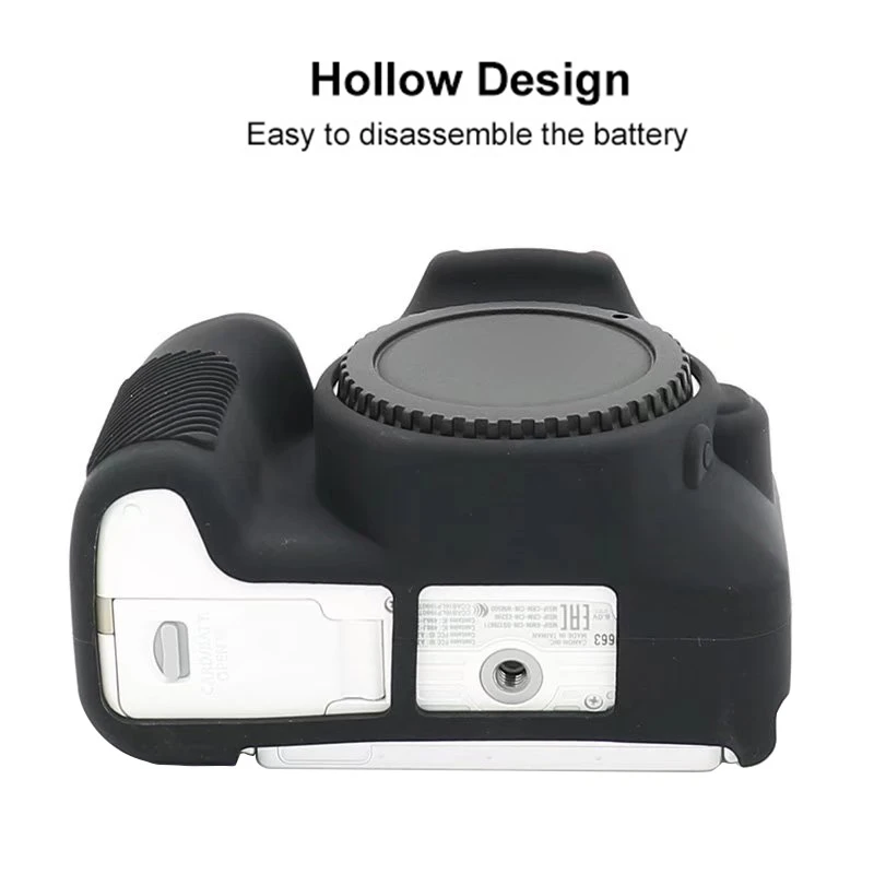 For Canon EOS 250D Soft Silicone Protective Case