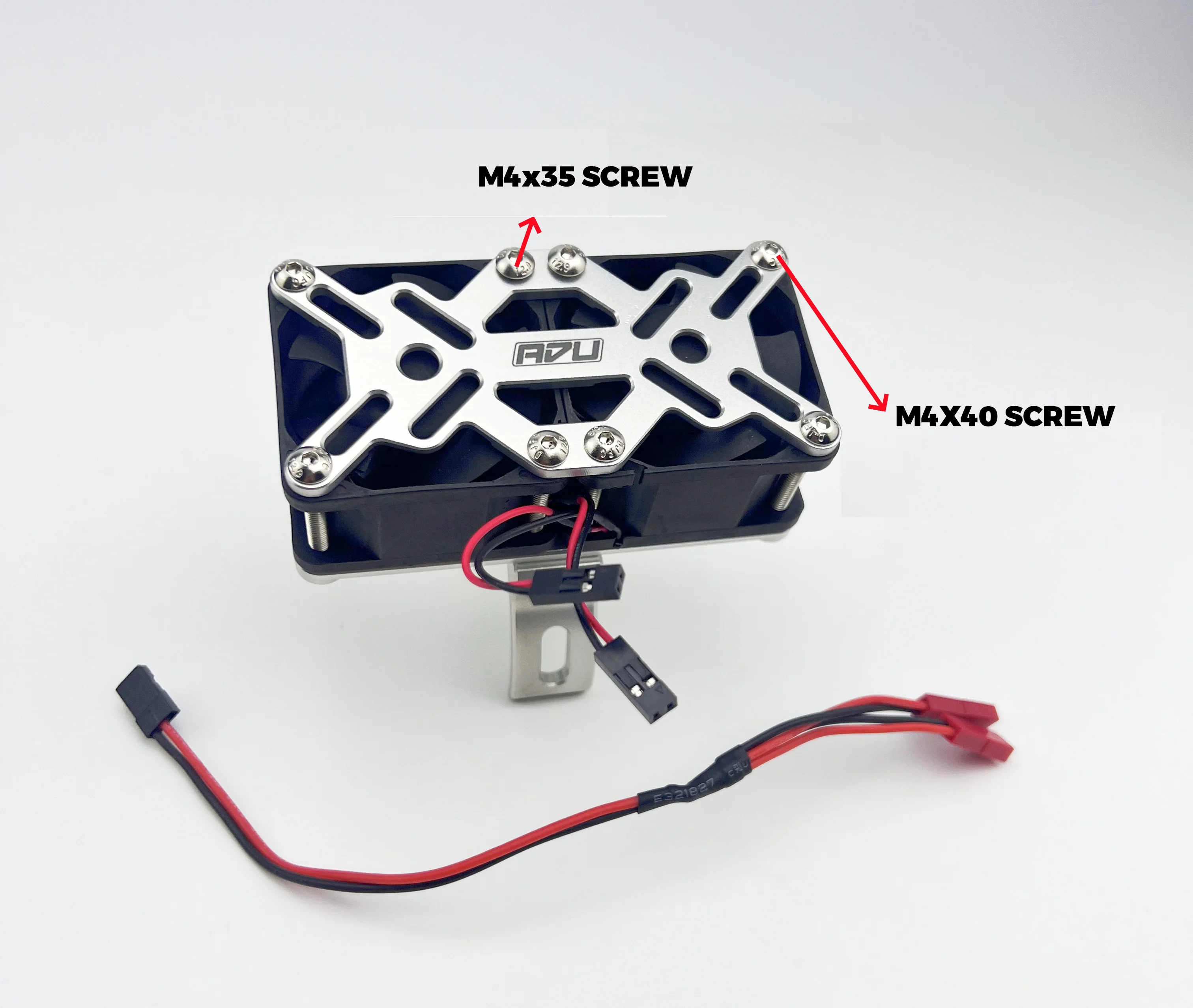 ADU RACING 7075-T6 50mmx50mm Cooling Fan Ajustable Mount 70125 70series MOTOR hobby wing rocket