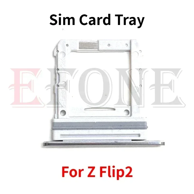 For Samsung Galaxy Z Flip 2 3 4 Z Flip2 Flip3 Flip4 Sim Card Slot Tray Holder Sim Card Reader Socket
