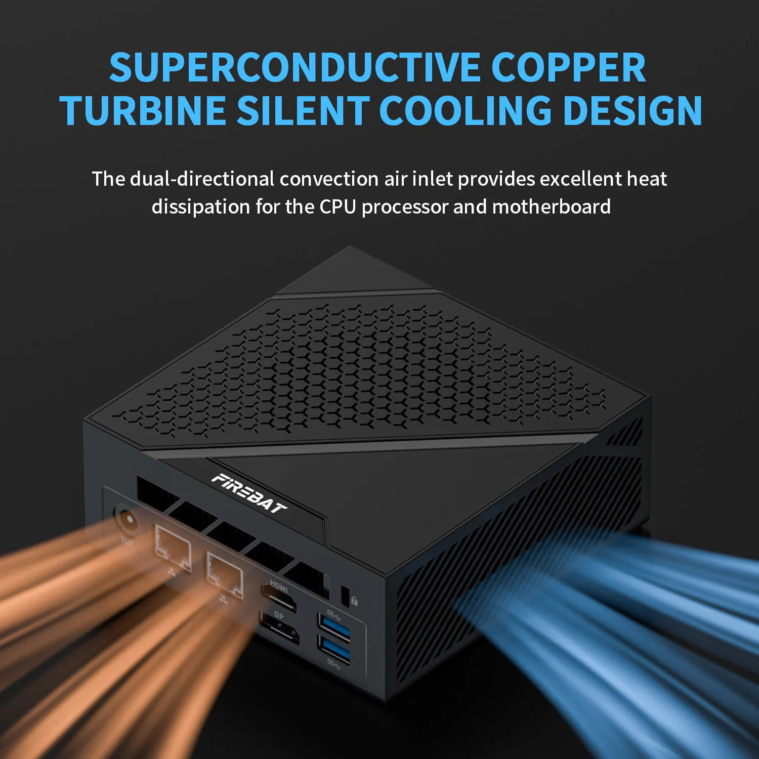 Firebat-ポータブルデスクトップコンピューター,MINI-PC, Intel n100