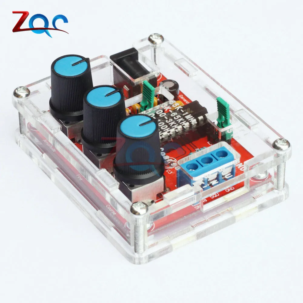 1Hz -1MHz XR2206 Function Signal Generator DIY Kit Sine/Triangle/Square Output Adjustable Frequency Amplitude signal generator kit signal generator