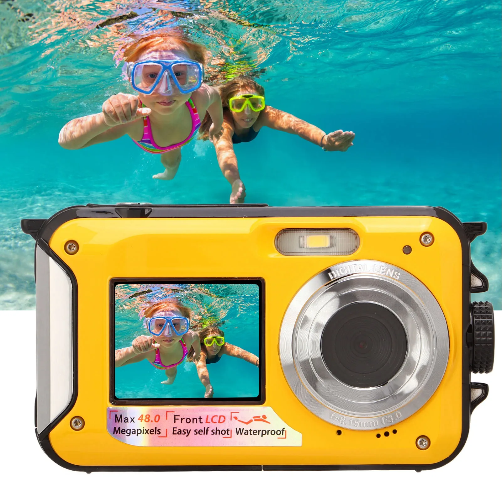 Kids Digital Camera Kids Camera Upgraded Waterproof Digital Camera