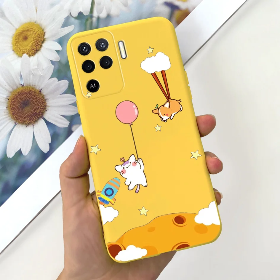 Cute Painted Soft Silicone Phone Case - Colorful Design s