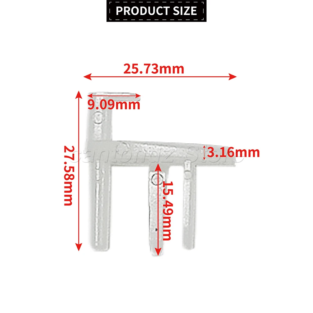 SP04Z 5 X Pairs For Seitz For Dometic Flyscreen / Caravan Window Blind End Clips 5 L/H & R/H caravan window blind clips