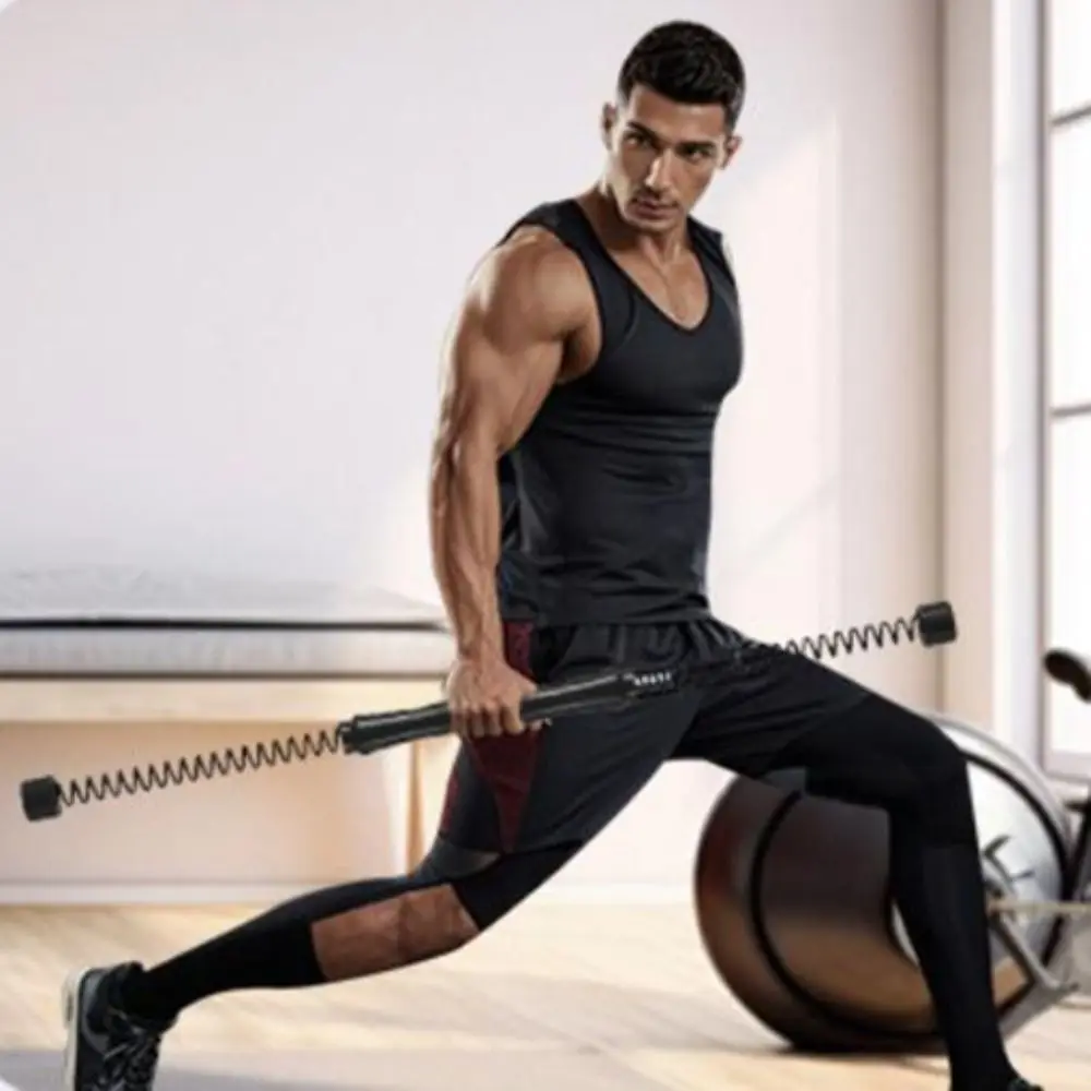 Replacement Spring Gym Battle Rope Stainless Steel Rebound Cordless Battle Rope Durable Non Slip Arm Strength Rope Home Fitness