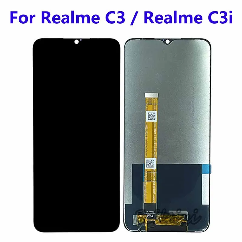 

For Realme C3 C3i RMX2027 RMX2020 RMX2021 LCD Display Touch Screen Digitizer Assembly For Realme C3i LCD