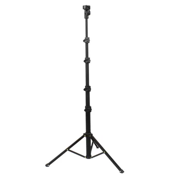 Treppiede da esterno Treppiede per telefono cellulare Staffa per fotocamera panoramica portatile a cinque sezioni da 1,6 M per visione dal vivo