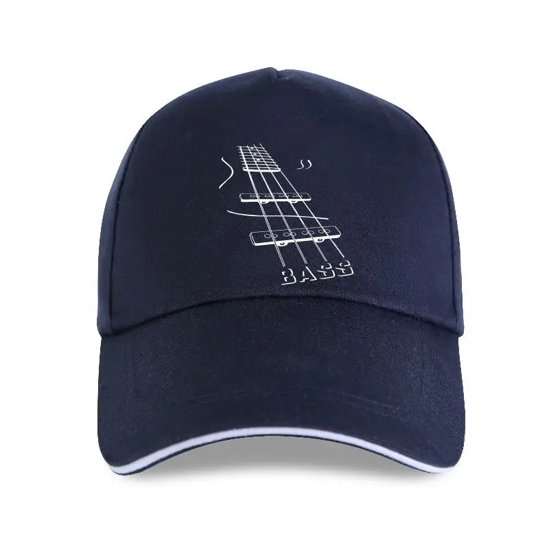 

2022 Fashion Bass Guitar Novelty High Quality Men Purified Cotton Crew Neck Baseball Cap