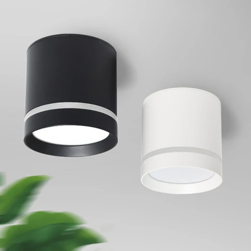 밝기 조절 실린더 LED 다운라이트 12W 20W COB LED 천장 스포트 라이트 ac220 v 배경 램프 실내 조명, 컬러풀한 방 Luz 2
