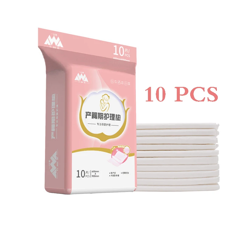 Maternity Care Pad 10 pieces 60*90cm Postpartum Diaper Disposable Adult