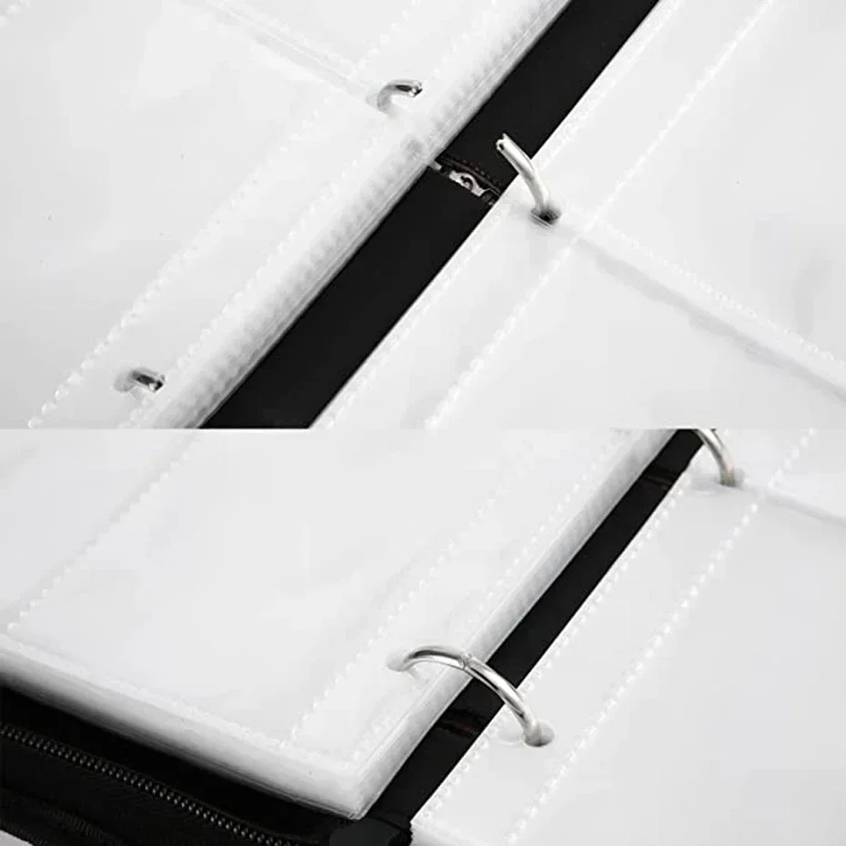 400PCS Card Album Binder Photocard PU Zipper Photo Album Carte Holder Toys Collection Folder Letters Pokemones Cards' Hobby 5
