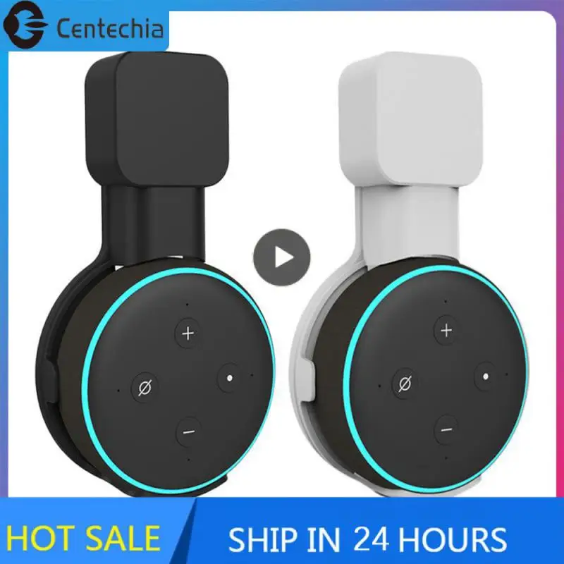Presa Staffa Di Montaggio A Parete Gancio Per Alexa Echo Dot 3 Supporto 3A Supporto Supporto Smart Speaker Accessori Salvaspazio