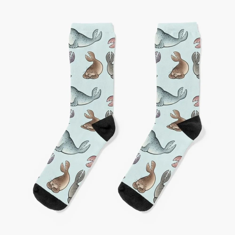 

Little Seals Socks Thermal man winter christmas gifts Mens Socks Women's