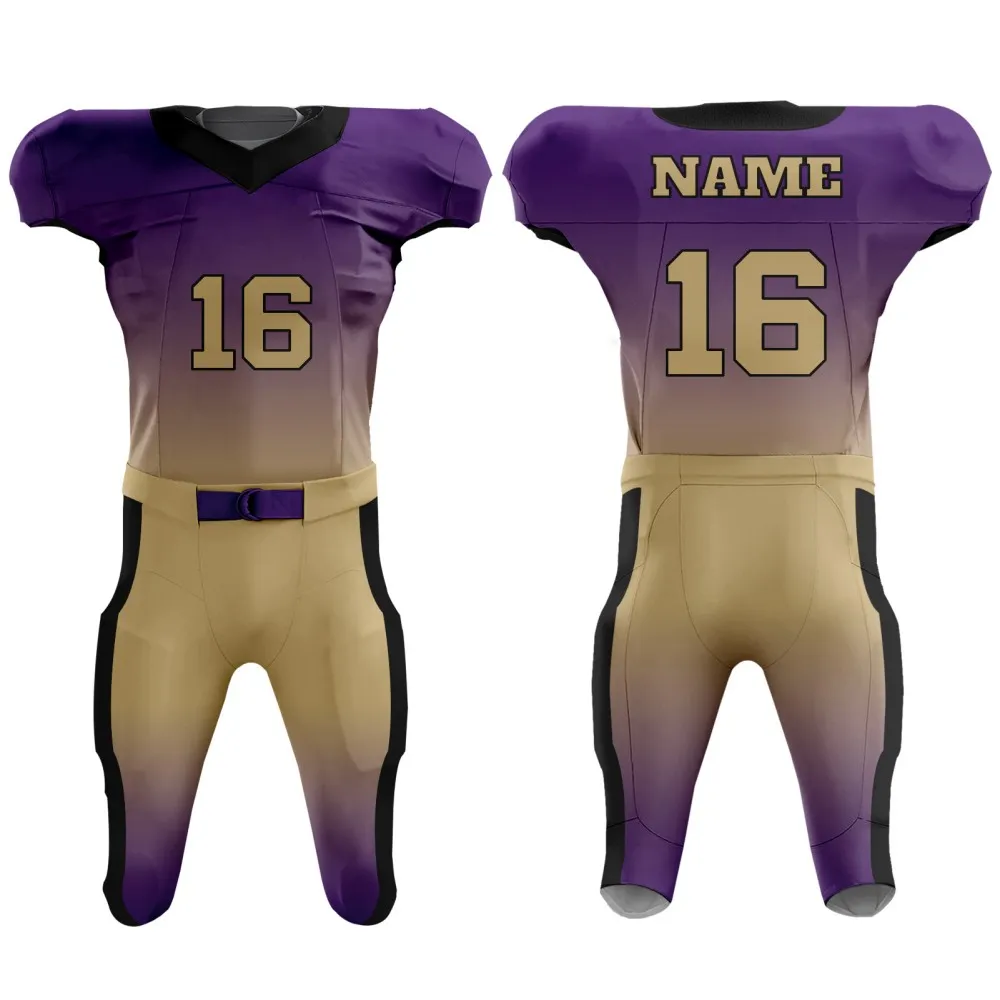 Men Youth Football Uniforms Breathable V-neck Short T-shirts Pants Team Training Uniform Gradient Color