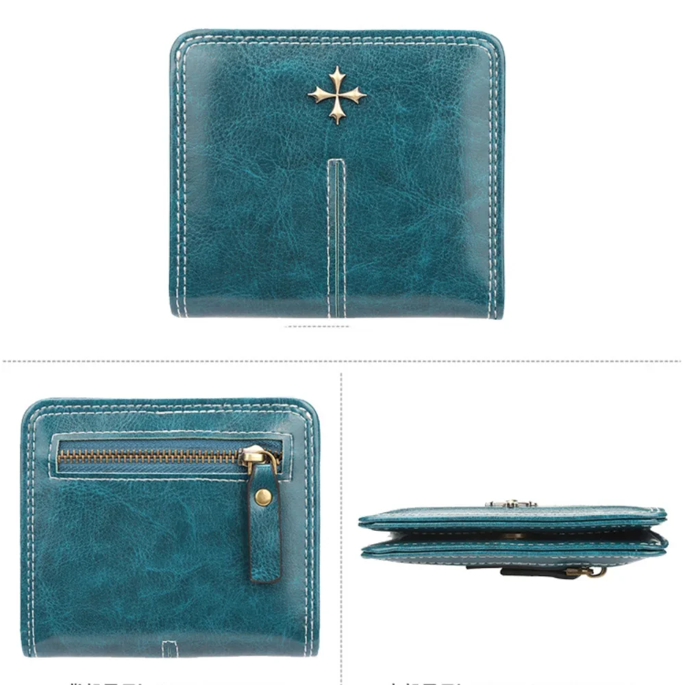 Zipper Mini Women Wallet - Open View