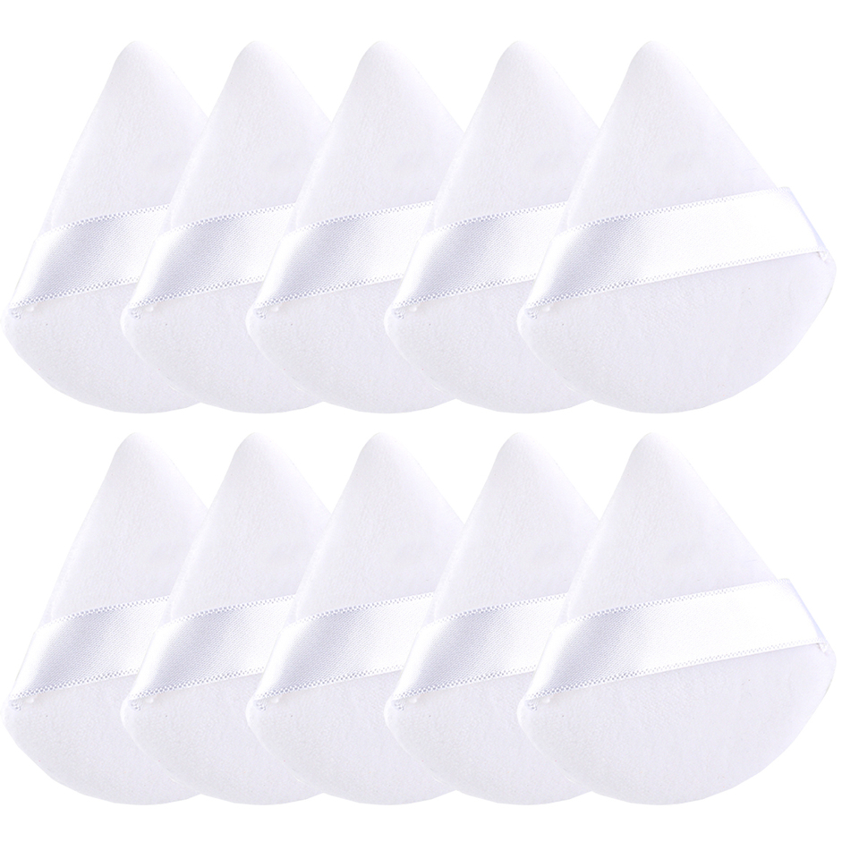 YSDO 1/3/6pcs Powder Puff 3 Colors Face Makeup Sponge Cosmetics Soft Cotton Face Powder Puff Washable Velvet Makeup Puff Tools