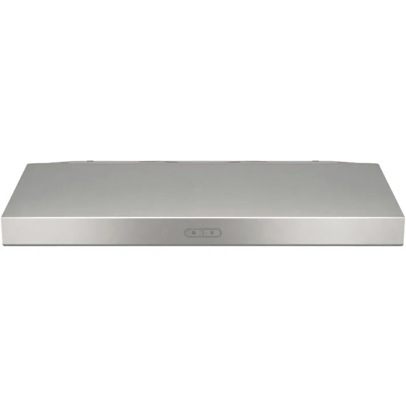 Fast Shipping.home.NuTone BCDF136SS Glacier Range Hood with Light Exhaust Fan for Under Cabinet, Stainless Steel, 36-Inch 5