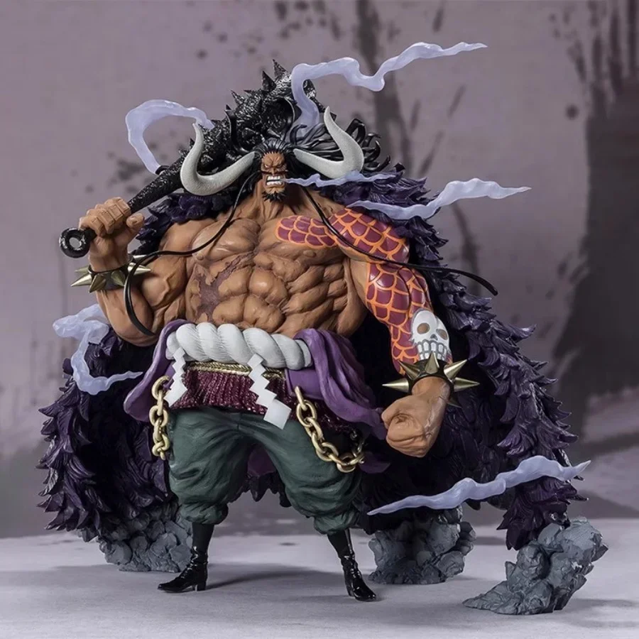 

Bandai One Piece Kaido Super Fierce Zero Battle The Four Emperors Hundred Beasts Collectible Figures Model Ornaments Toys Gifts