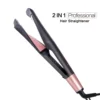 Professional Electric Hair Straightener And Curler 2-in-1 Ceramic Hair Styling Tools with Aluminum Alloy Temperature Control 1