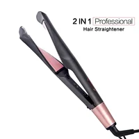Professional Electric Hair Straightener And Curler 2-in-1 Ceramic Hair Styling Tools with Aluminum Alloy Temperature Control 1