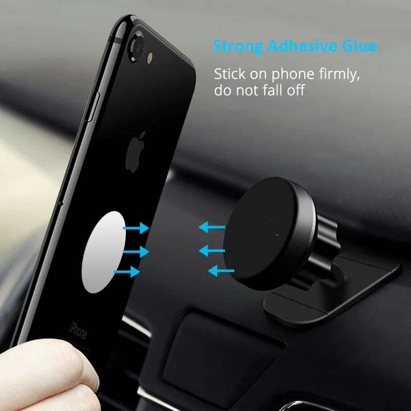 1/20Pcs Magnetic Metal Plate For Magnetic Car Phone Holder Universal Iron Sheet Sticker Stand Mobile Phone Magnet Holder Mount