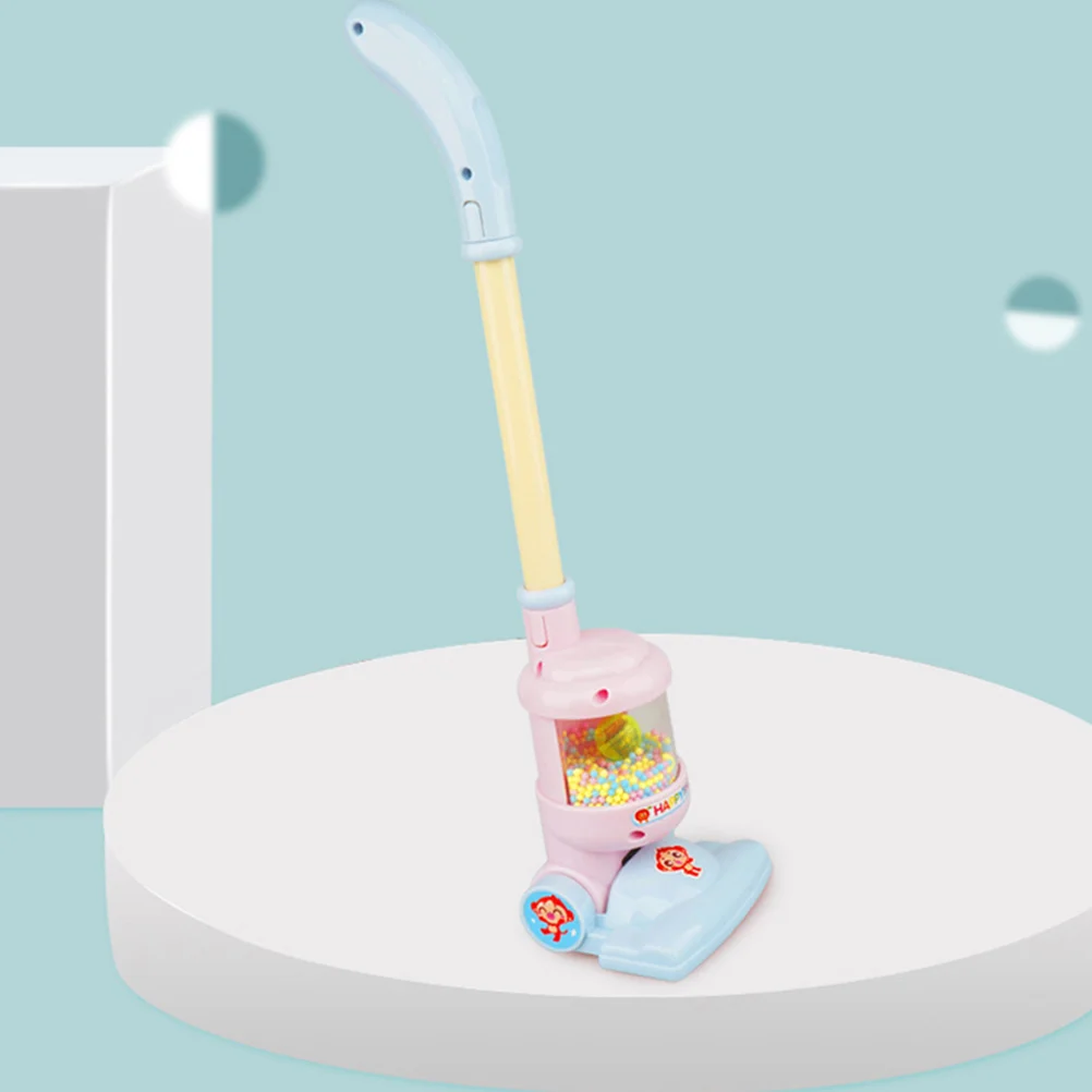 Simulation Vacuum Cleaner Toddler Toys Kid Hands on Educational Toy for Girls Boys Home Cleaning Plaything Safe