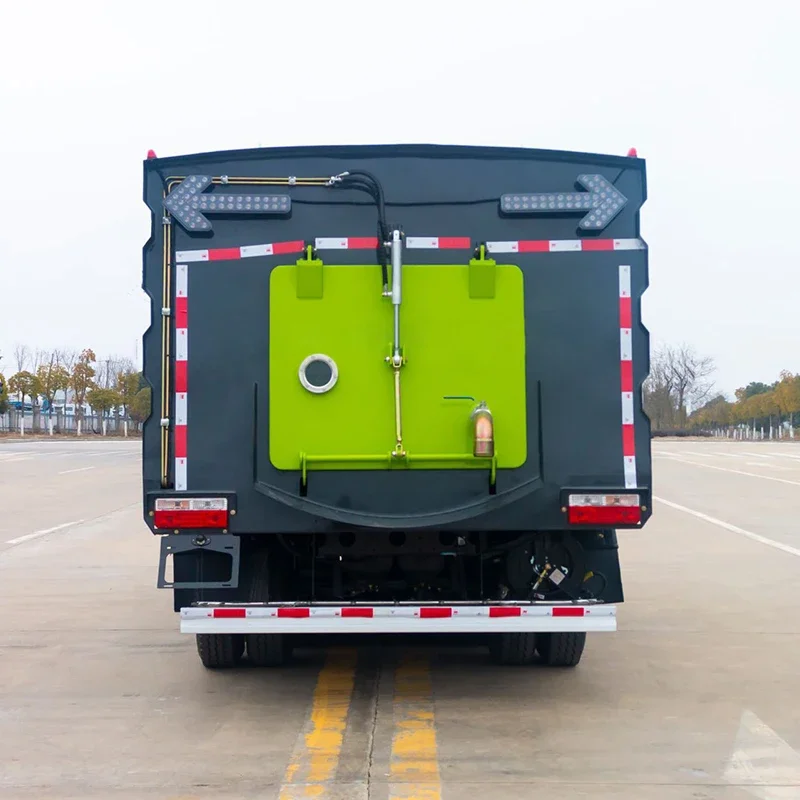 POHIR Vacuum Road Street Cleaning Sweeper Dust Truck Mounted Sweeping Machines Floor Mobile Street Sweeper Car - Image 5