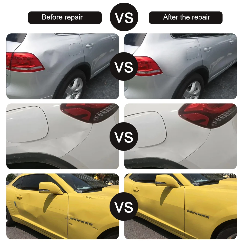 Outil de débosselage de carrosserie en métal et caoutchouc – Image 5