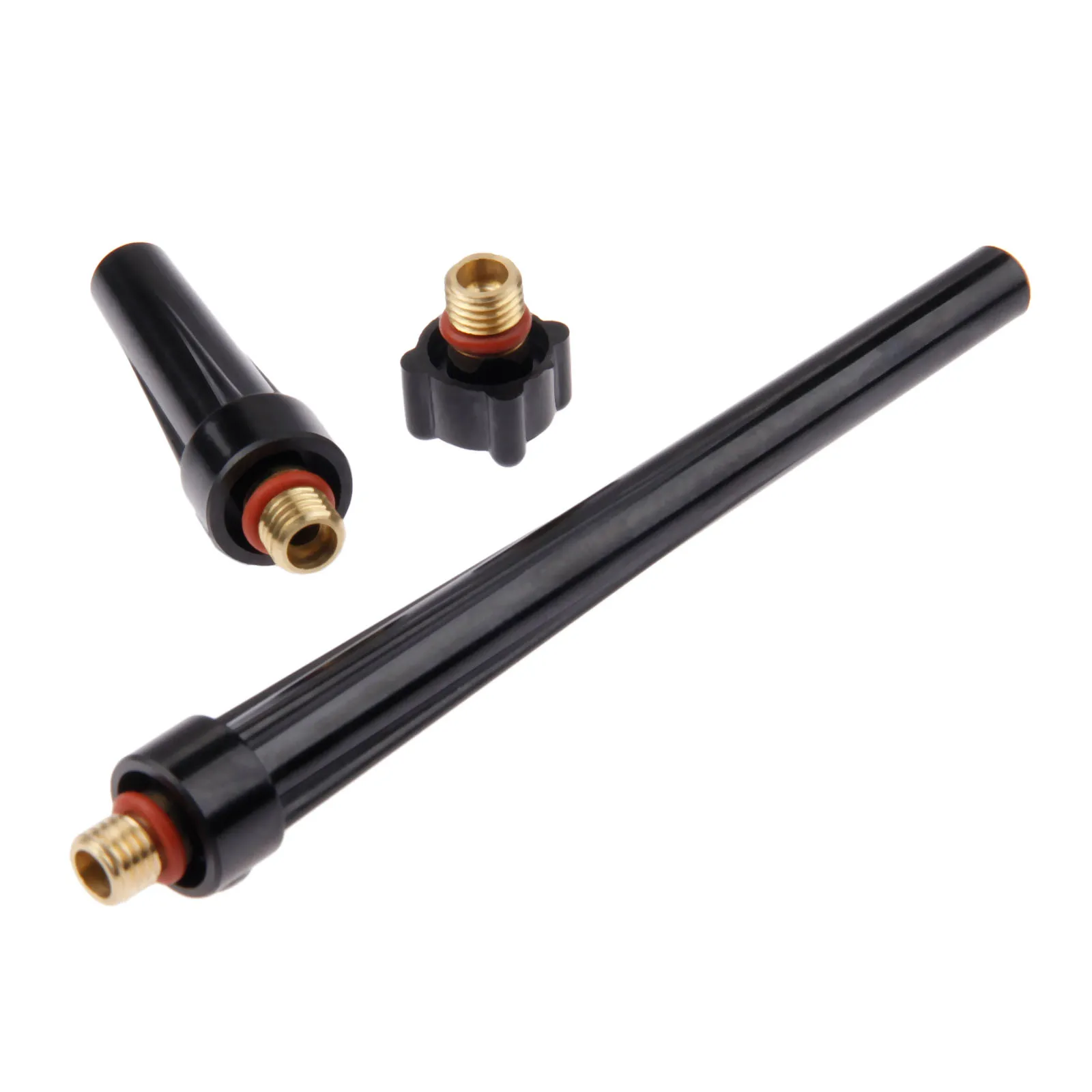 TIG Welding Torch Back Cap for WP-9 WP-20 WP-25 Models 3pcs/1set Long/Medium/Short 41V24 41V35 41V33 Soldering Tools Supplies
