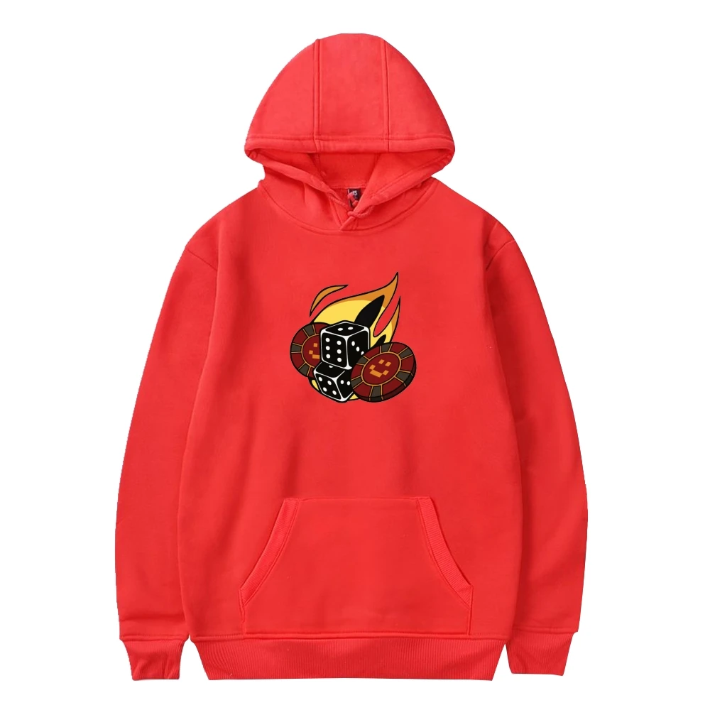 Quackity Las Nevadas Merch Hoodie Long Sleeve Women Men Hooded Sweatshirt Casual Style Harajuku Streetwear Fashion Clothes