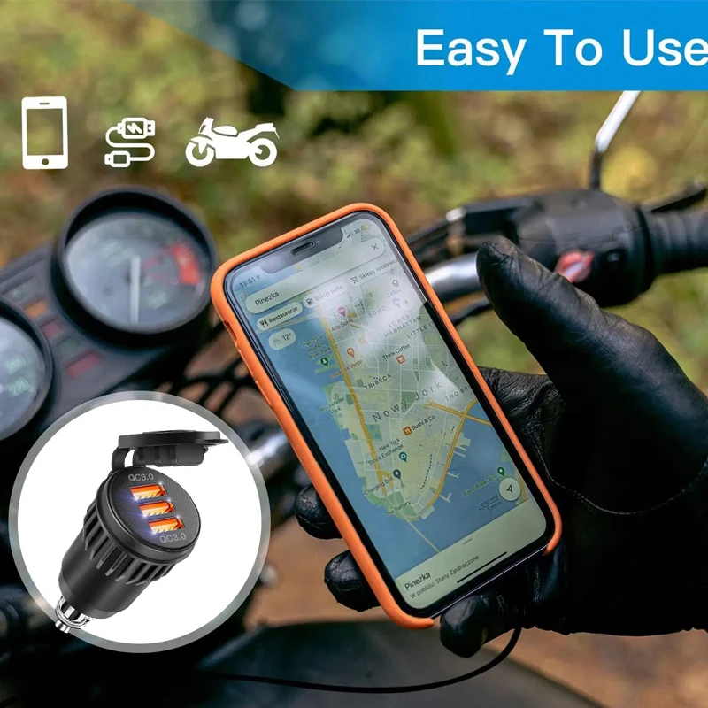 Рисунок 6 - Зарядное устройство для мотоцикла yamahaDIN Hella QC3