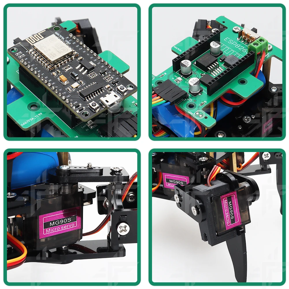 Tscinbuny Smart Robot Starter Kit for Arduino Complete Robotic Programmable Robot Educational Automation Kits with Codes Manual 5