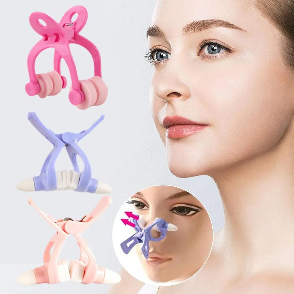 Nose Shaper Clip Nose Up Lifting Shaping Bridge Straightening Device Slimmer Painful Hurt Beauty Slimmer No Nose Silicone T I3B6